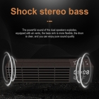 Speakers - 2020 latest Multifunction Clock Bluetooth Speaker with Wireless Charger 4000mAh Power Bank LWS-0818
